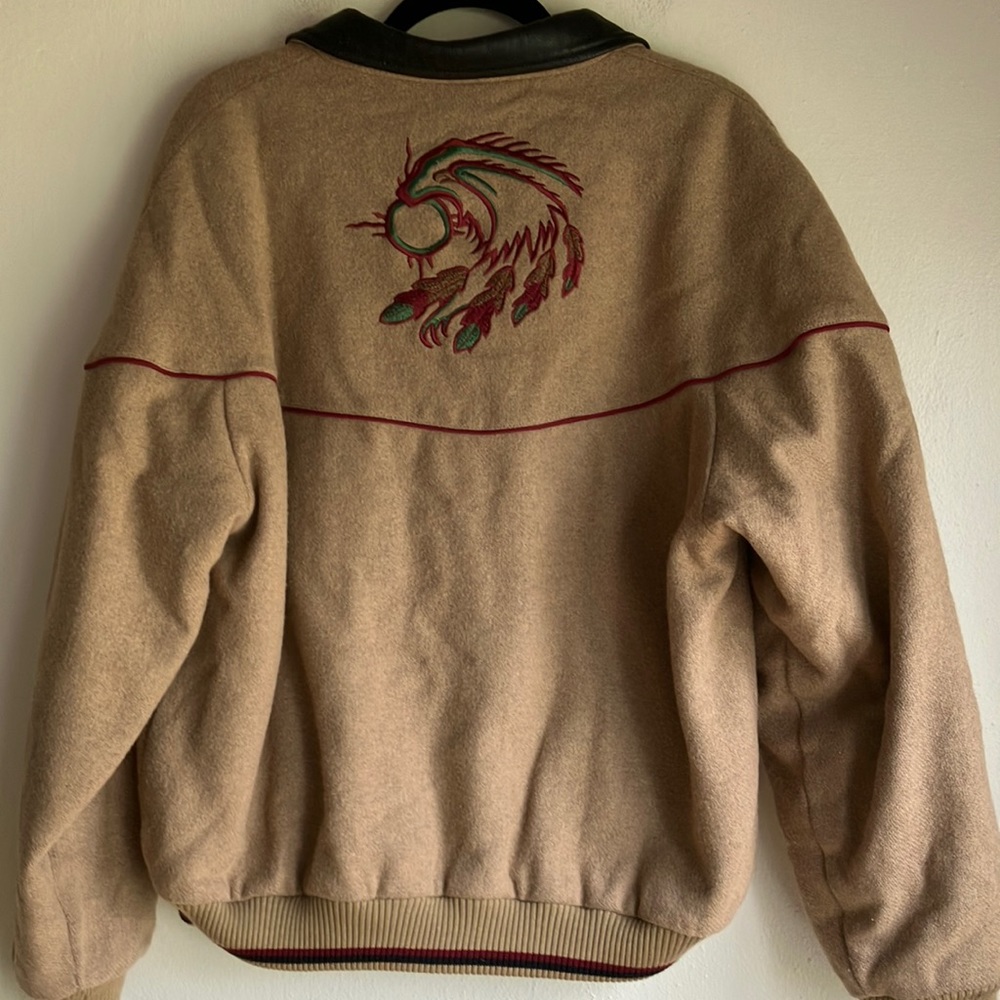 Vintage Native Mid-West Garment Co. Wool. Coat
